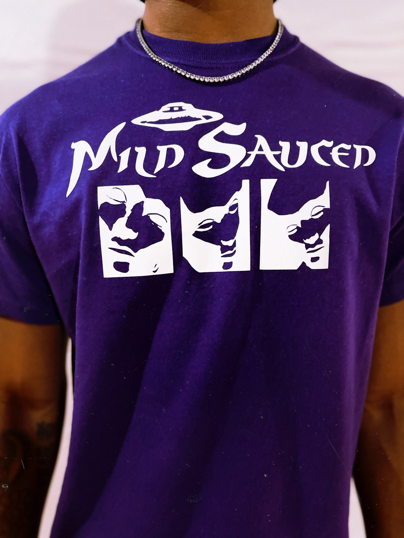 Mild Sauced UFO Purple T-Shirt