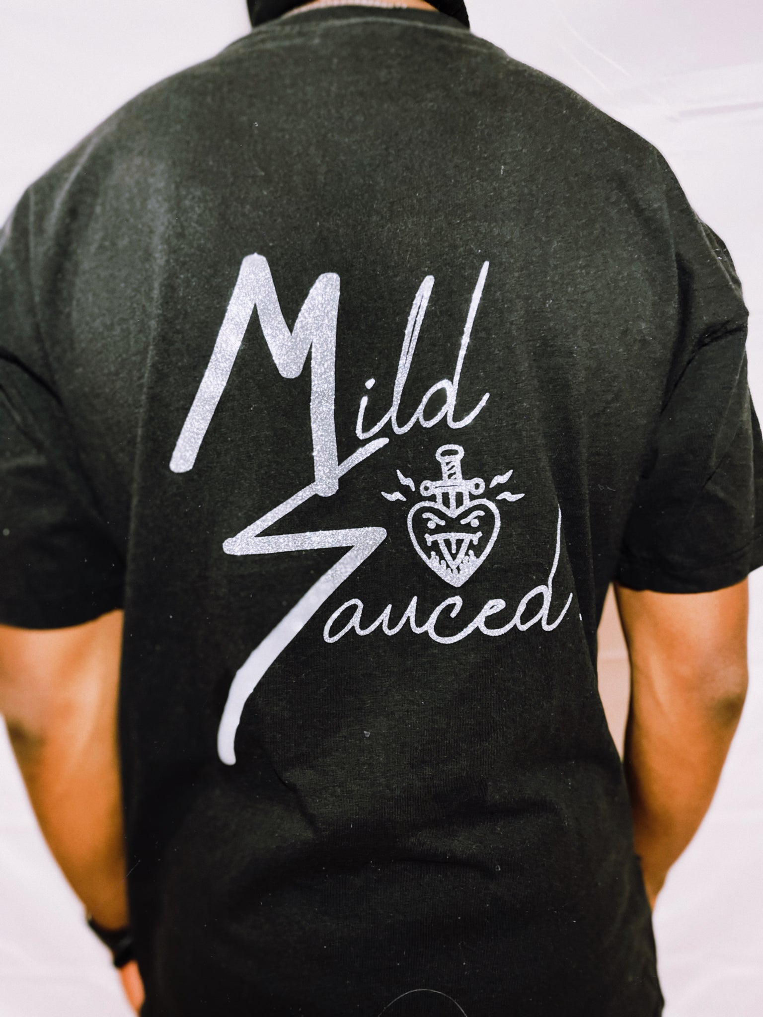 Mild Sauced Signature Black/Silver T-Shirt