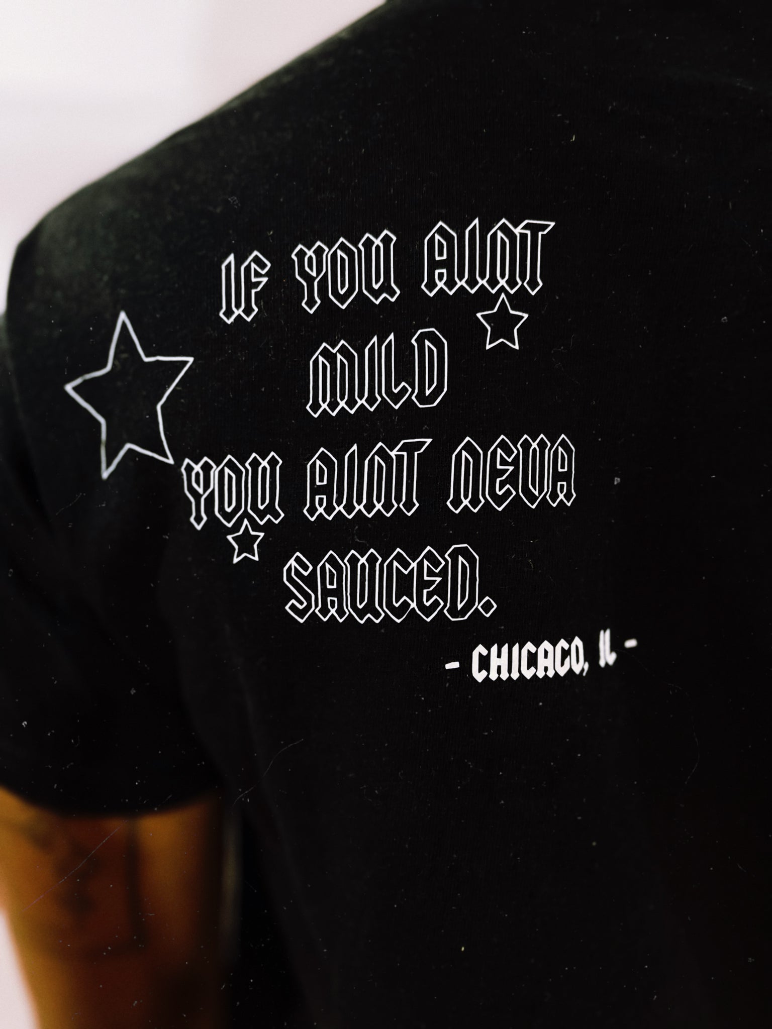 Mild Sauced RockStar Black T-Shirt