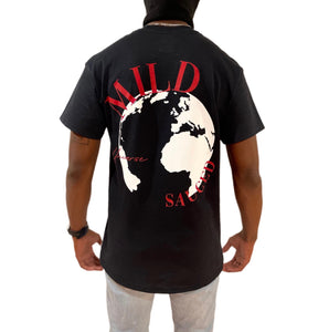 Mild Sauced Universe Black T-Shirt