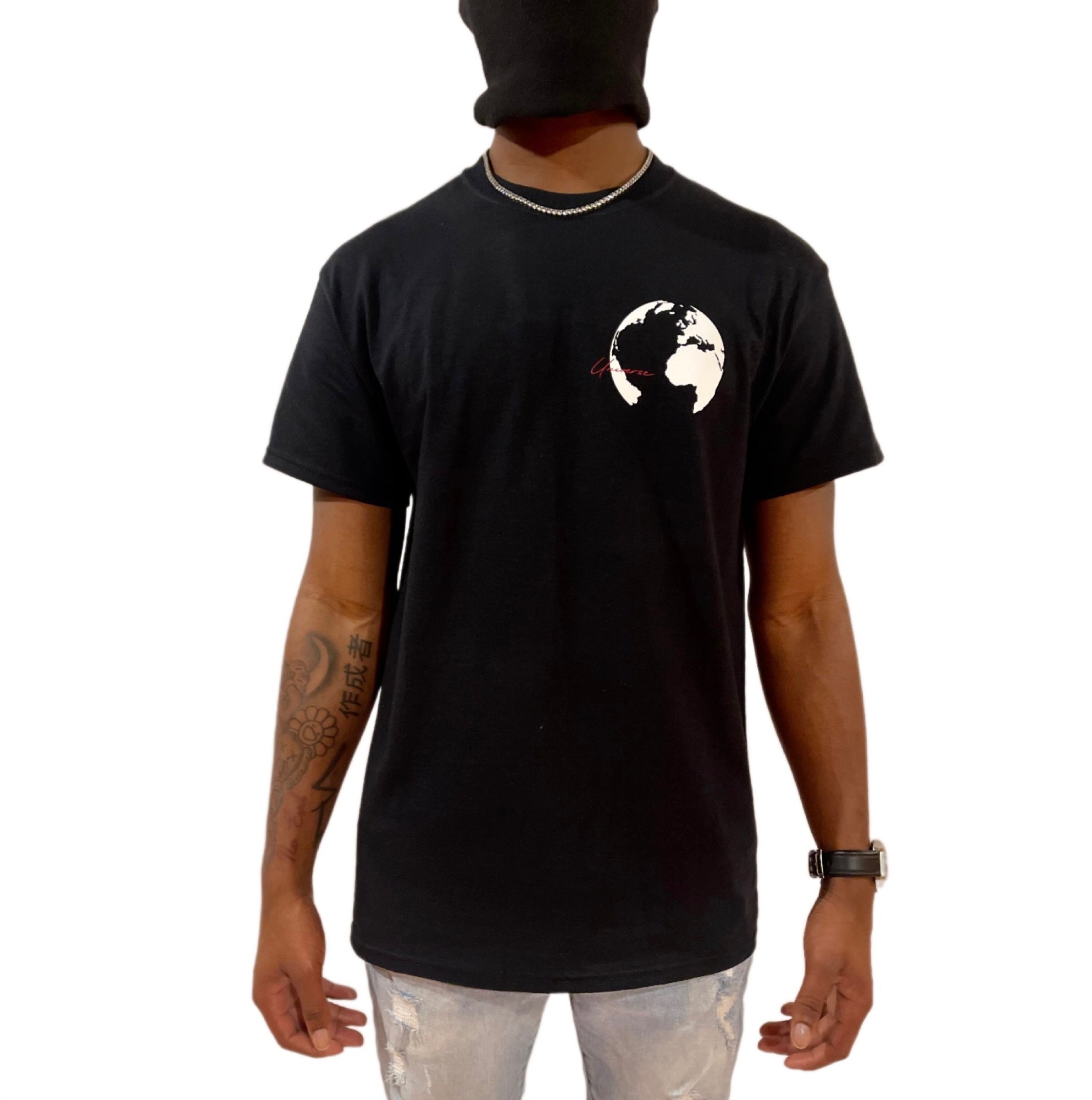 Mild Sauced Universe Black T-Shirt